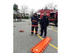 İtfaiyeden okullarda yangın tatbikatı