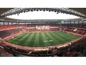 Eskişehirspor taraftarından görsel şölen