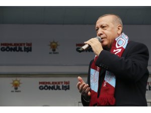 AK Parti'nin Trabzon mitingi