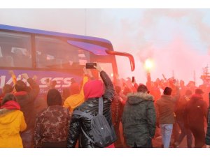 Galatasaray kafilesi Erzurum’da