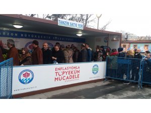 Trabzon'da tanzim satış noktası açıldı