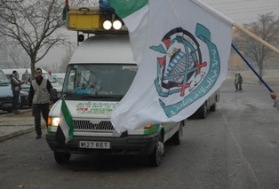 Filistin'e yol açık konvoyu Konya'da