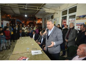 Cumhur İttifakı adayı Çerçi’ye sevgi seli