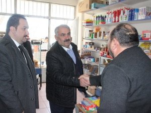 Milletvekili Etyemez esnaf ziyaretinde