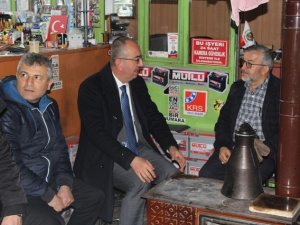 Mustafa Kavuş, sanayi esnafını ziyaret etti