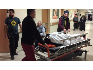 Çamaşır asarken ikinci kattan düştü