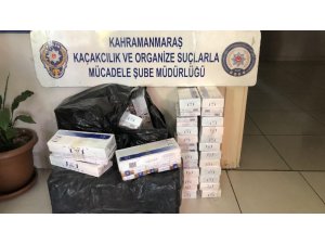 Kahramanmaraş’ta kaçakçılık operasyonu