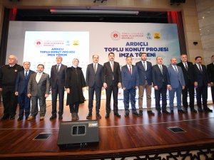 Ardıçlı Toplu Konut Projesinin Protokolü İmzalandı