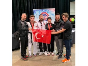 Karabüklü taekwondocu Amerika’dan bronz madalya ile döndü