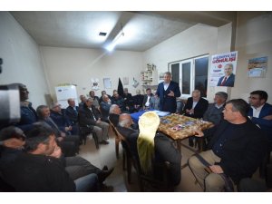 Cumhur İttifakı adayı Çerçi, 4 mahallede vatandaşla buluştu