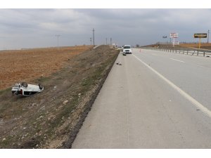 Karaman'da trafik kazası: 1 yaralı