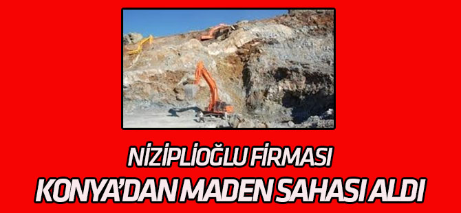 Niziplioğlu, 10 Maden Sahası Aldı