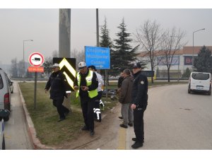 Kask hayatını kurtardı