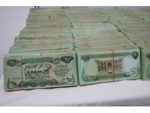 Diyarbakır’da 1 milyon Irak dinarı ele geçirildi