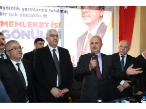 Bakan Turhan, Pasinler’e çıkarma yaptı