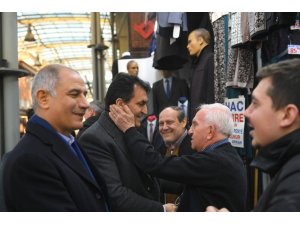 Dündar’dan Çarşı Esnafına Ziyaret