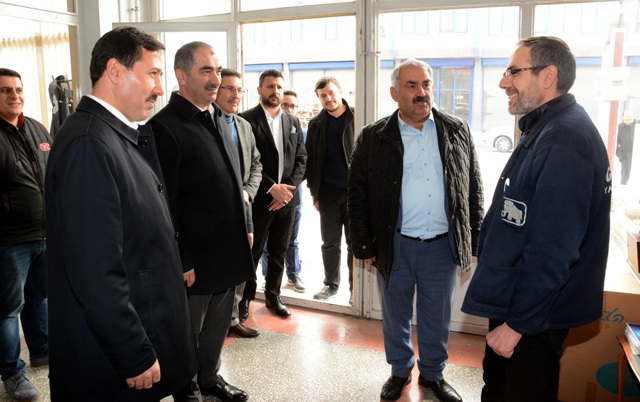 Etyemez ve Kılca’dan esnaf ziyaretleri