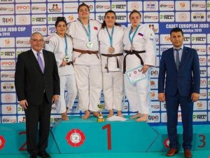 Salihlili judocular Avrupa Kupası’nda kürsüde
