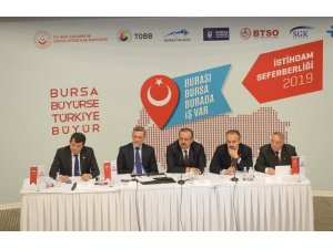 “Bursa’da iş var”