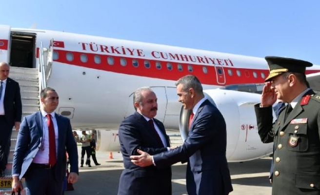 TBMM Başkanı Şentop, KKTC'de Küçük ve Denktaş'ın kabrini ziyaret etti