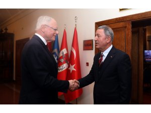 Bakan Akar Jeffrey'yi kabul etti
