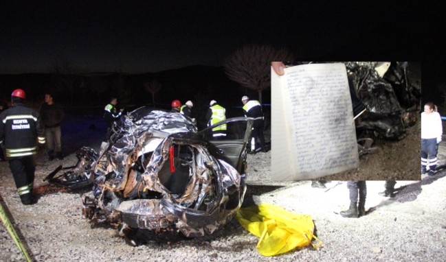 Doktor çift feci kazada can verdi...