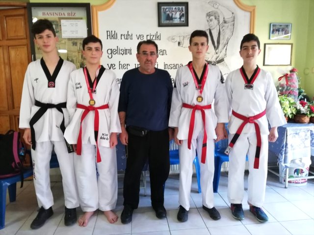 Beyşehirli tekvandocuların başarısı