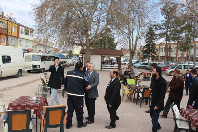 Uyar seçim çalışmalarında
