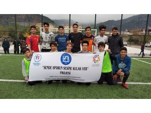 Köyceğiz Anadolu Lisesi sporun sesine kulak verdi