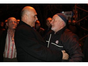 Göktepeliler Şahin’e destek sözü verdi