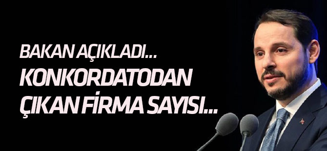 İşte konkordatodan çıkan firma sayısı!