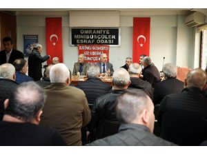 İsmet Yıldırım, meslek ve esnaf odalarını ziyaret etti