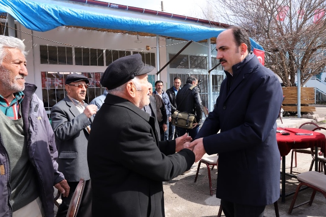 Başkan Altay, Halkapınar ve Emirgazi’de Vatandaşlarla Buluştu