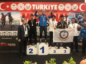 DÜ muay-thai şampiyonasında Türkiye ikincisi oldu