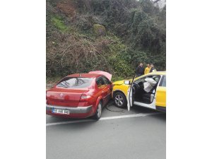 Çaykur Rizesporlu futbolcunun eşi kaza yaptı