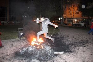 Konya'da "fener alayı" coşkusu