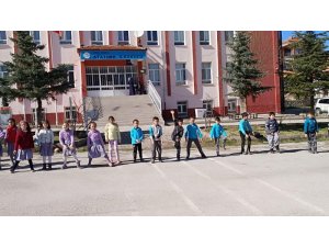 Minikler sağlık için spor yapıyor