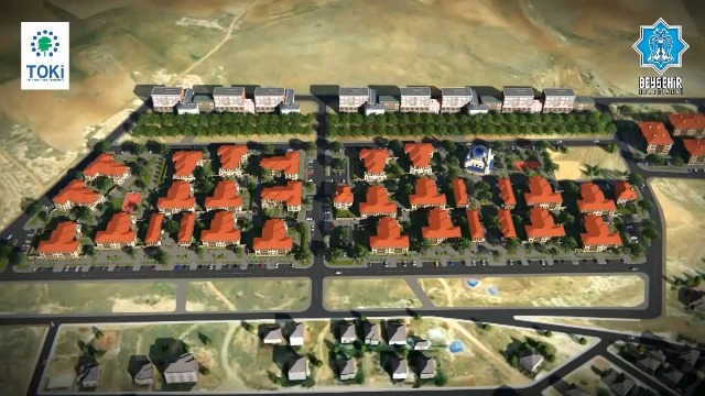 Beyşehir'de emeklilere yönelik konutlar için başvurular başladı