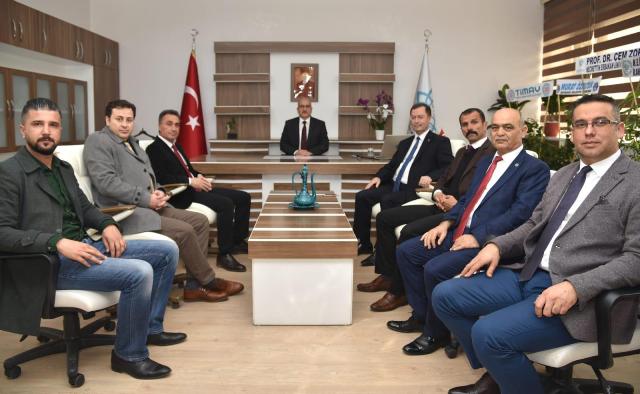Türk Eğitim- Sen’den Büyük’e ziyaret