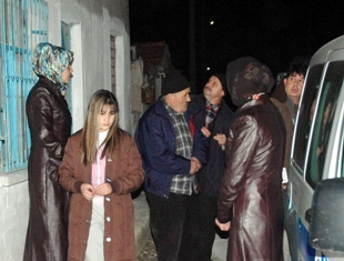 Komşusuna molotofkokteyli attı