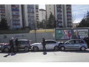 Başkentte trafik kazası: 3 yaralı
