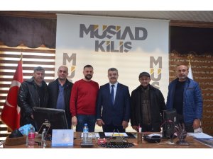 BTP Adayı Özkar, MÜSİAD Kilis Şubesini ziyaret etti