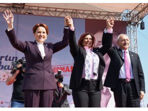 Kılıçdaroğlu ve Akşener’den Aydın’da ortak miting