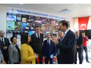 Gençlik ve Spor Bakan Yardımcısı Aksu, Tekirdağ'da