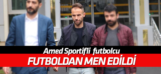 Mansur Çalar, futboldan men edildi