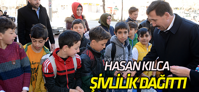 Hasan Kılca şivlilik dağıttı