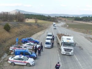 Emet’te droneli kontrol