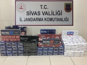 Sivas’ta kaçakçılık operasyonları