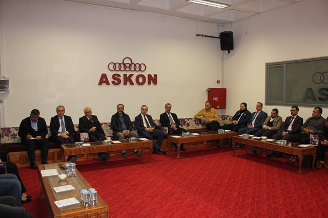 Rektör Zorlu ASKON’da konuştu