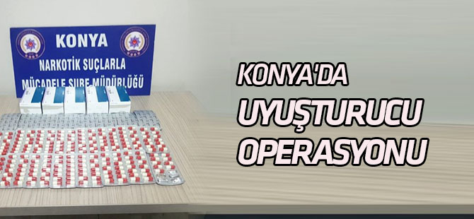 Konya'da Uyuşturucu Operasyonu: 12 Gözaltı